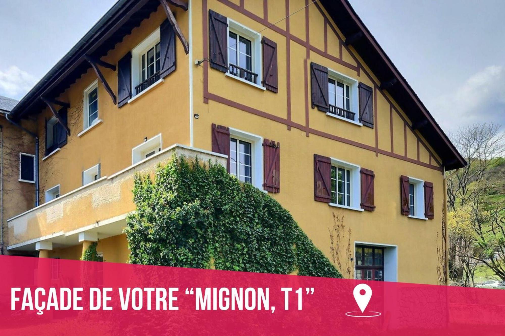 Mignon, T1 Bis Cosy & Calme, Neuf, Parking, Balcon Apartment Gerde Exterior foto